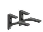 CRL Black Glass Shelf Bracket - Image 9