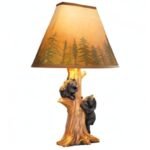 Northwoods Bear Family Lamp - Image 6