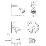 Pfister Shower Trim Kit - Image 3
