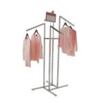 Chrome 4 Way Clothing Rack - Image 5