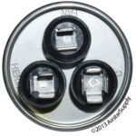 Genteq Round Capacitor 40/5 UF, 440V - Image 4