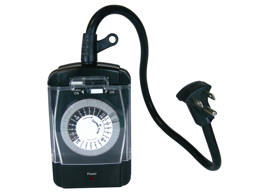 51T8i11gL.jpg Power Zone Outdoor Timer - Image 1