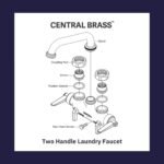 Central Brass Laundry Faucet - Image 4