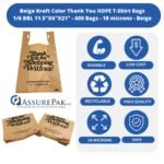 Professional 'Thank You' T-Shirt Bag - Image 3