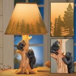Northwoods Bear Family Lamp - Image 5