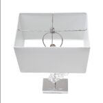 Elegant Crystal Chrome Table Lamp - Image 8