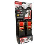 Caliber Retrax Ratchet Tie Down Set