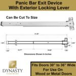 Dynasty Hardware Emergency Exit Device - Image 5