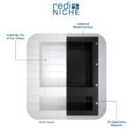 Redi Niche Double Recessed Shower Shelf - Image 3
