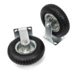 Heavy Duty 8" Air Tire Wheel Set - Image 6