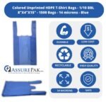Blue T-Shirt Bags - Image 3