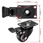 Heavy Duty Swivel Caster Wheels - Image 2