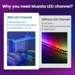 Muzata LED Aluminum Channel - Image 3