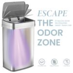 Ninestars 13 Gallon Motion Sensor Trash Can - Image 2