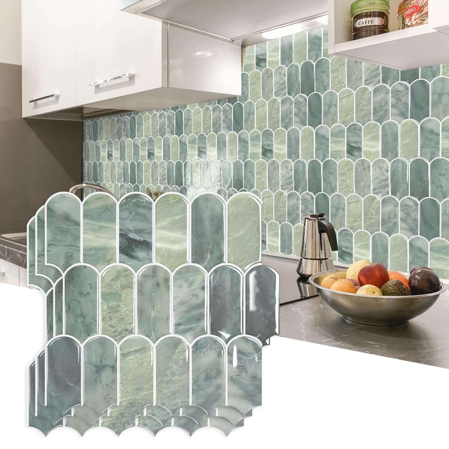 71EG2BoXbL.jpg Peel and Stick Backsplash Tile - Image 1