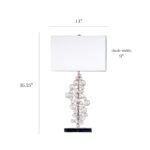 Elegant Crystal Chrome Table Lamp - Image 4