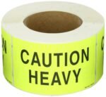 Tape Logic Warning Sticker Roll