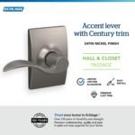 Schlage Accent Lever with Century Trim - Image 4