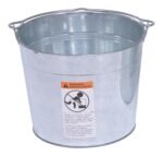Vestil Galvanized Steel Bucket, 3.25 Gallon - Image 2