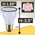 Satco Shatter-Proof 40W A15 Light Bulbs - Image 9