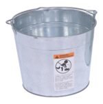 Vestil Galvanized Steel Bucket, 3.25 Gallon