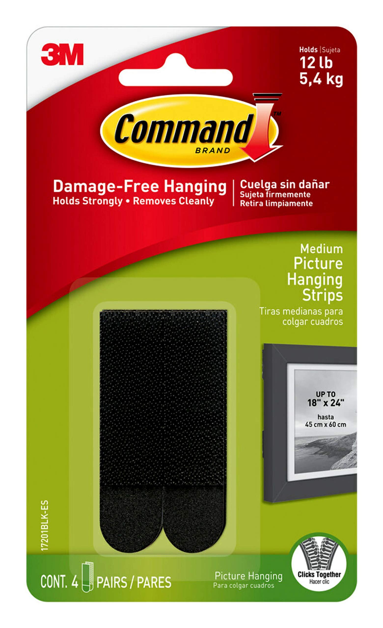 81HB374uldL.jpg Command Hanging Strips 6-Pack - Image 1