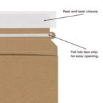 Aviditi Rigid Flat Mailers, Kraft - Image 3