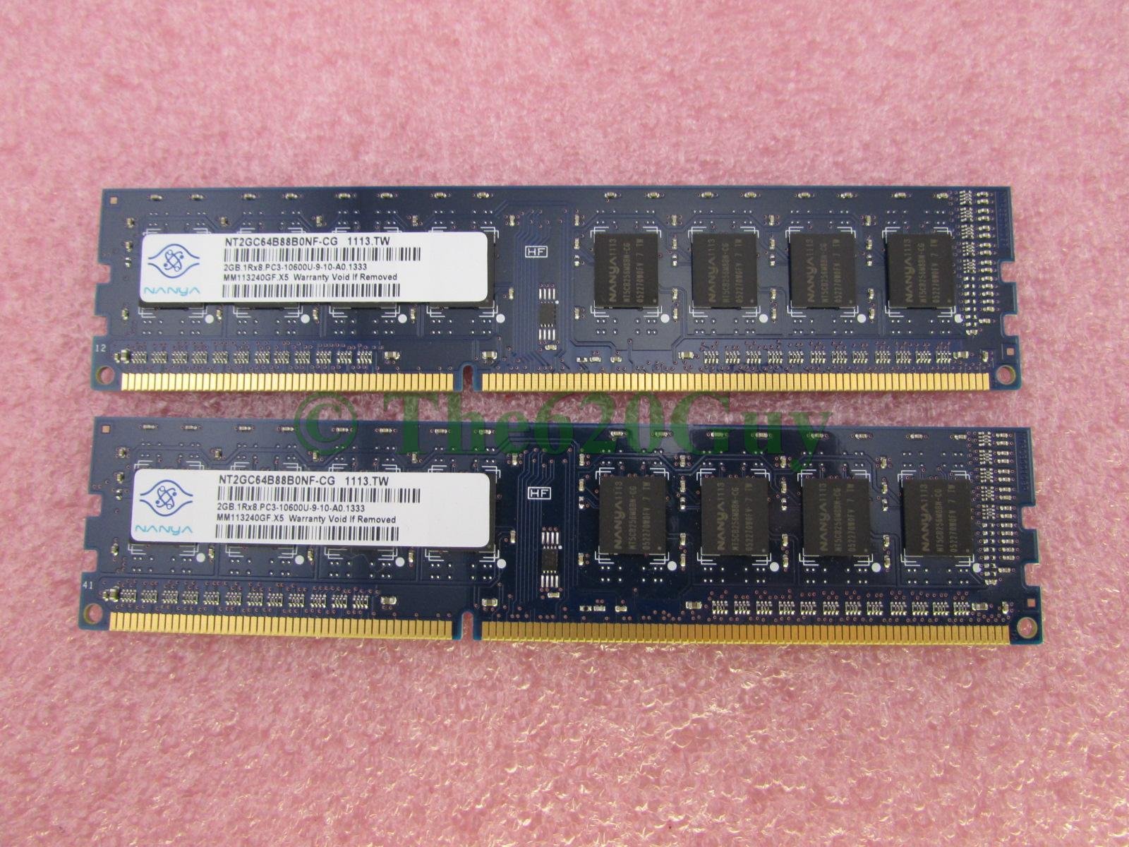 81Wf9p3UVeL.jpg Nanya Memory Module 2GB PC3-10600U - Image 1