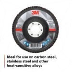 3M Flap Disc 769F, High Performance Abrasive - Image 10