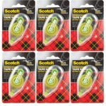 Scotch Adhesive Dot Roller 6 Pack
