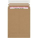 Aviditi Rigid Flat Mailers, Kraft - Image 5