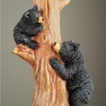 Northwoods Bear Family Lamp - Image 3