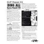 Ding All SUP Epoxy Repair Kit - Image 5